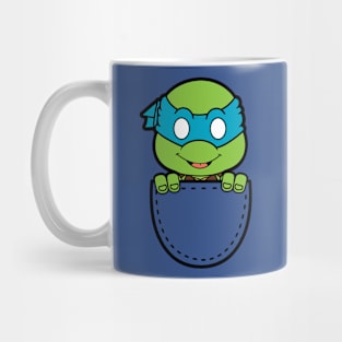 leonardo in the pocket Mug